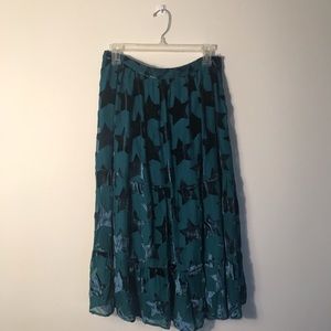 Anthropology Star Prairie Skirt
